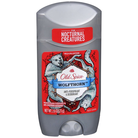 Old Spice Wild Collection Anti-Perspirant & Deodorant Wolfthorn - 2.6 OZ