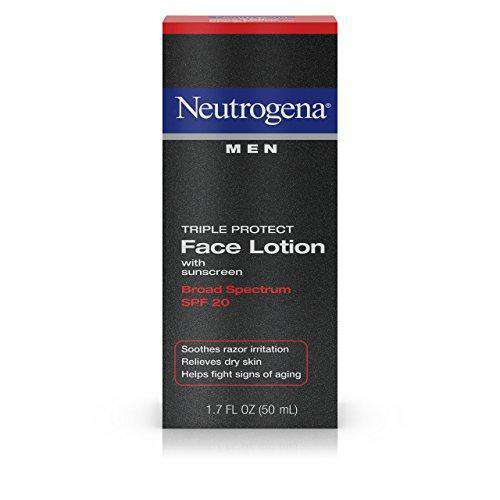 Neutrogena Triple Protect Face Lotion SPF 20 Men, 1.7 fl oz