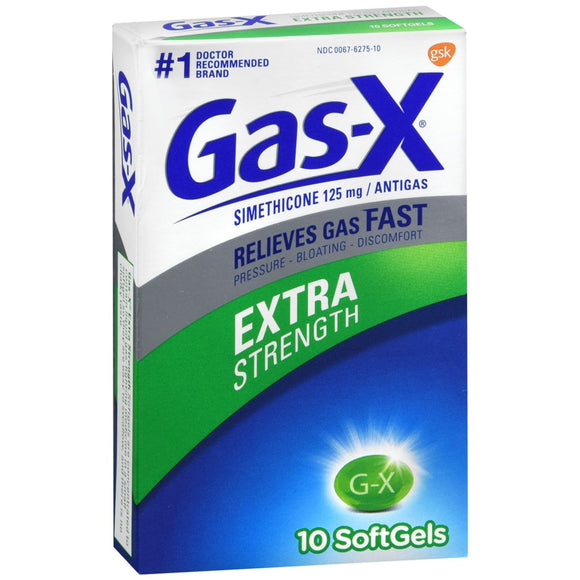Gas-X Softgels Extra Strength - 10 CP