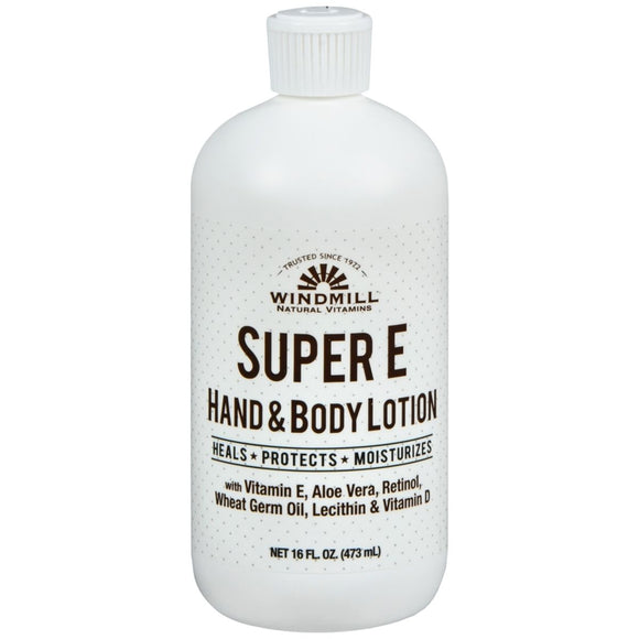 Windmill Super E Hand & Body Lotion - 16 OZ