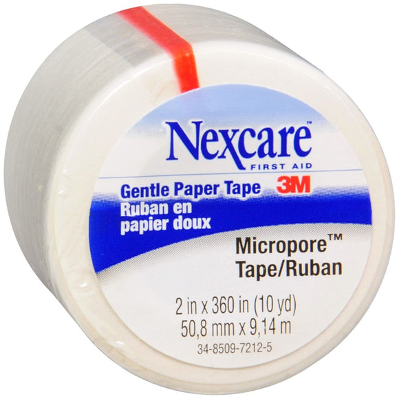 Nexcare First Aid Micropore Gentle Paper Tape 2 in. x 10 yd. - 10 YD