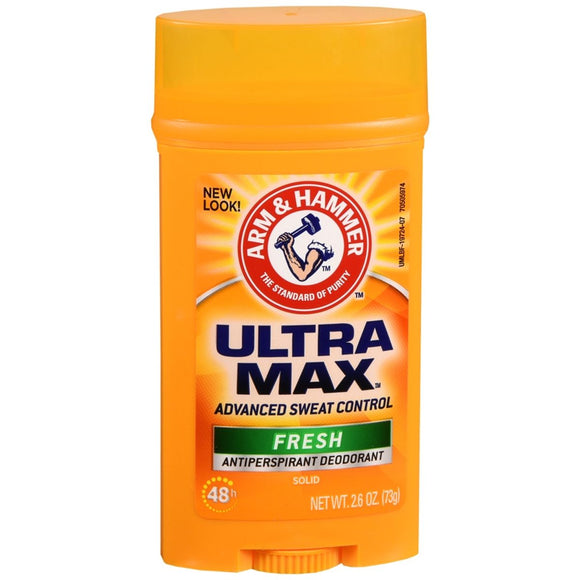 ARM & HAMMER ULTRAMAX Antiperspirant Deodorant Solid Fresh - 2.6 OZ