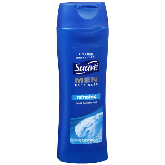 Suave Men Body Wash Refreshing - 15 OZ