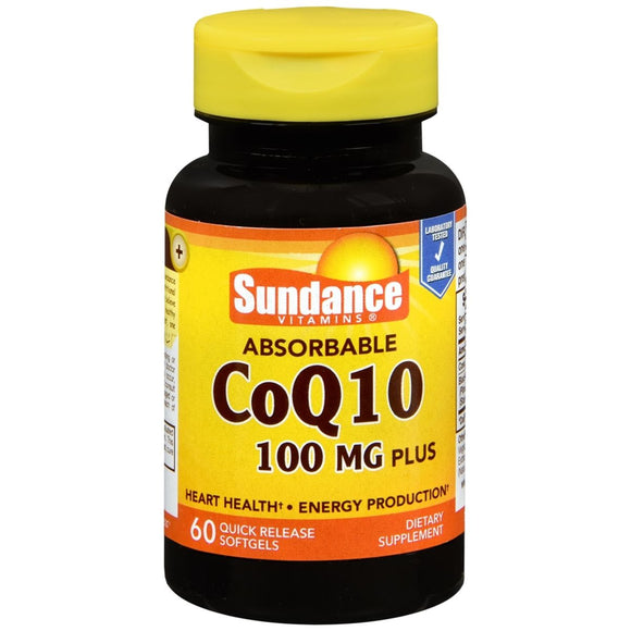 Sundance Vitamins CoQ10 100 mg Plus Softgels - 60 CP