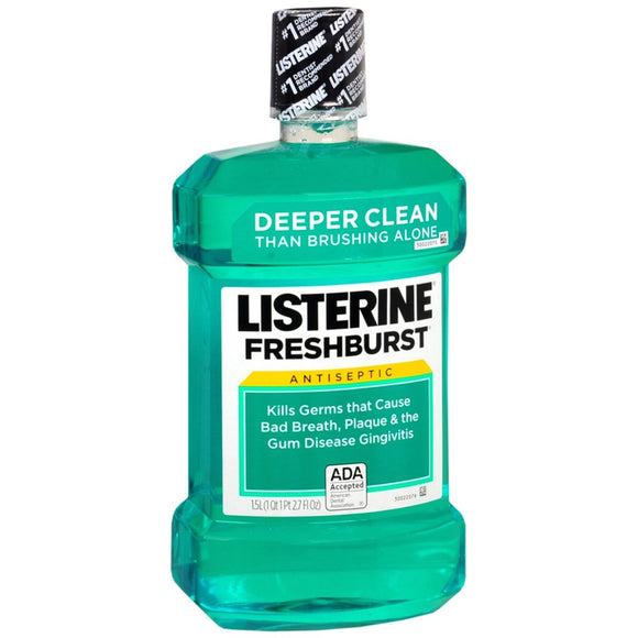 Listerine Antiseptic Mouthwash FreshBurst - 1500 ML