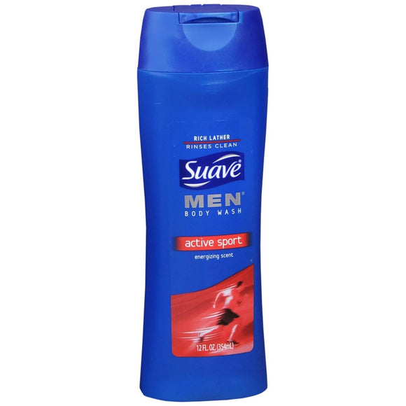 Suave Men Body Wash Active Sport - 15 OZ