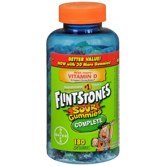 Flintstones Sour Gummies - 180 EA