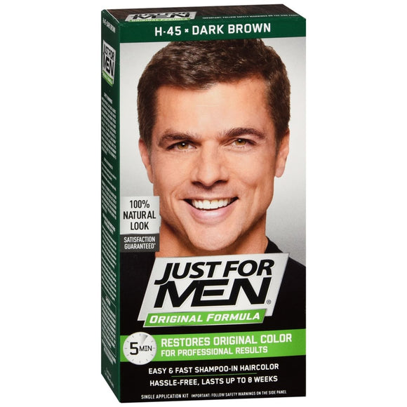 JUST FOR MEN Original Formula Haircolor Dark Brown H-45 - 1 EA