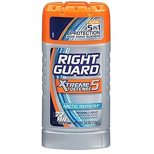 Right Guard Xtreme Defense 5 Arctic Refresh Antiperspirant & Deodorant 2.6 Oz