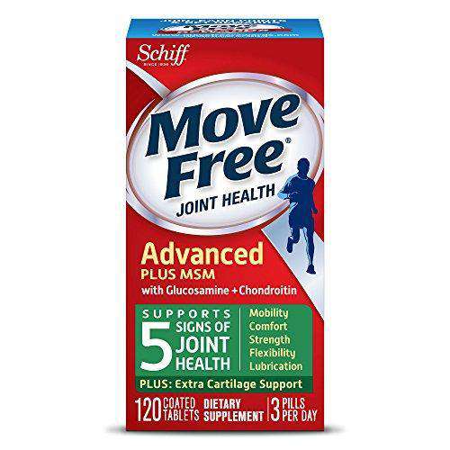 Schiff Move Free Advanced Tablets Plus MSM 120 TB