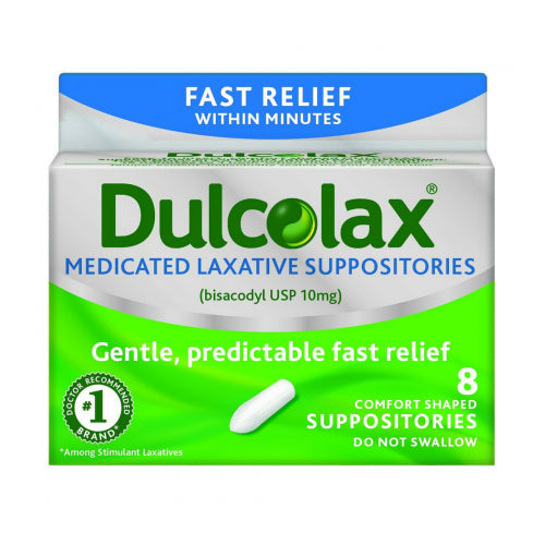 Dulcolax Suppositories 10 MG, 8ct