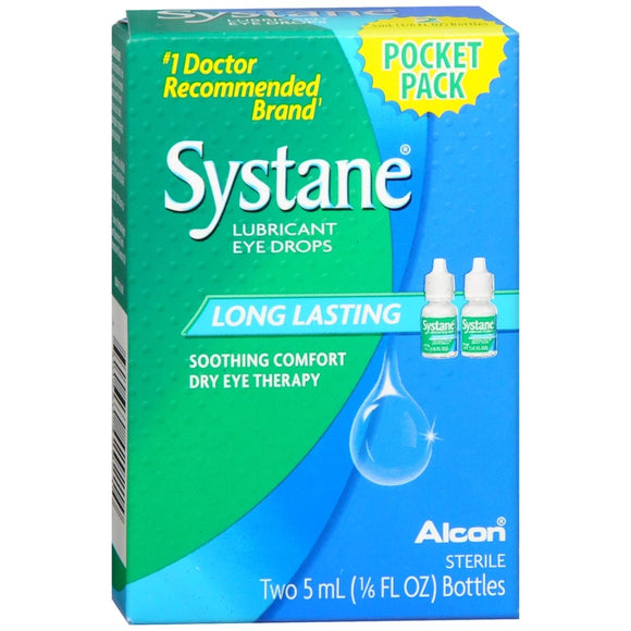 Systane Lubricant Eye Drops Pocket Pack - 10 ML