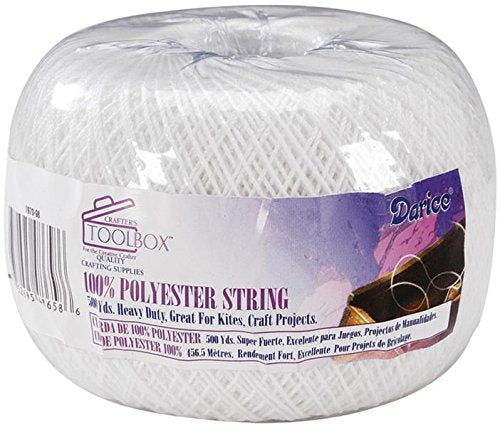 100 PERCNT POLYESTER STRING 500YDS .6MM