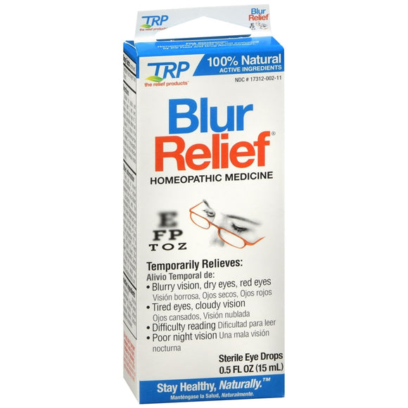 The Relief Products Blur Relief Sterile Homeopathic Eye Drops 0.5 oz