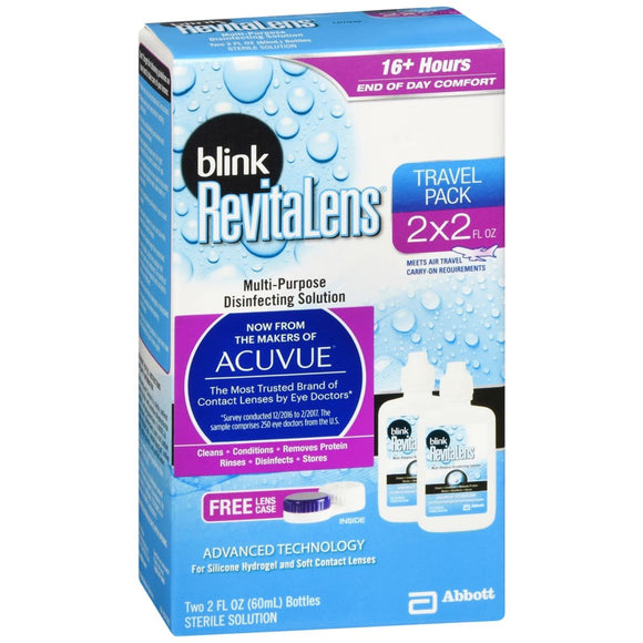 Blink RevitaLens Multi-Purpose Disinfecting Solution - 4 OZ