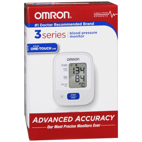 Omron 3 Series Blood Pressure Monitor BP710N - 1 EA
