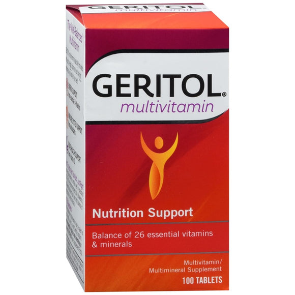Geritol Multivitamin Tablets - 100 TB