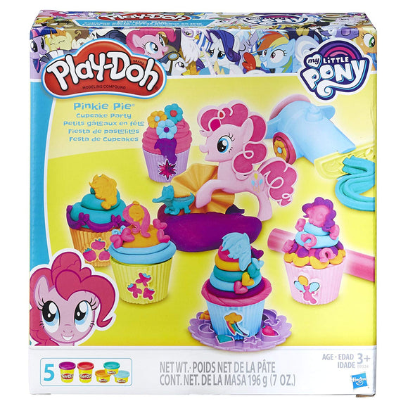 PLAYDOH MY LITTLE PONY PINKIE PIE CUPCAKE PARTY