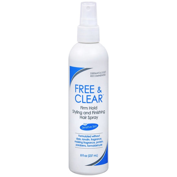 Free & Clear Styling & Finishing Hair Spray Firm Hold - 8 OZ