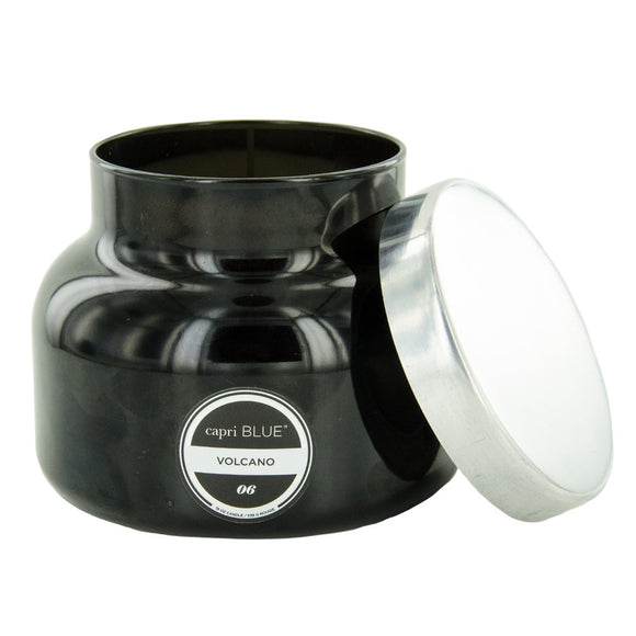 Volcano Black Signature Jar Candle