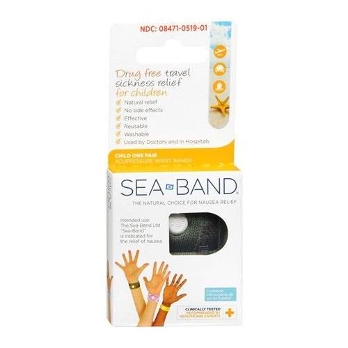 SEA-BAND CHILD WRISTBAND TRAVEL SICKNESS(NO TRAY)