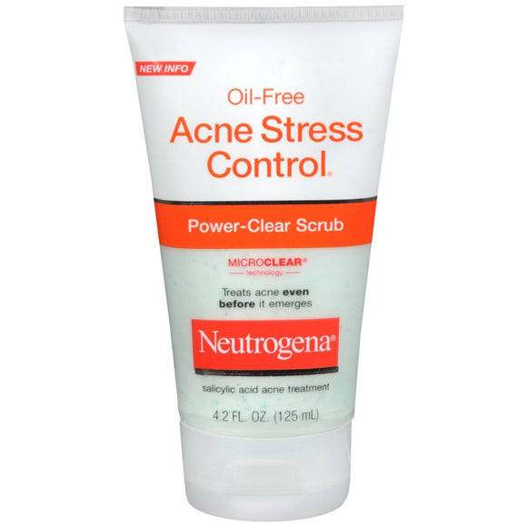 Neutrogena Acne Stress Control Power-Clear Scrub - 4.2 OZ