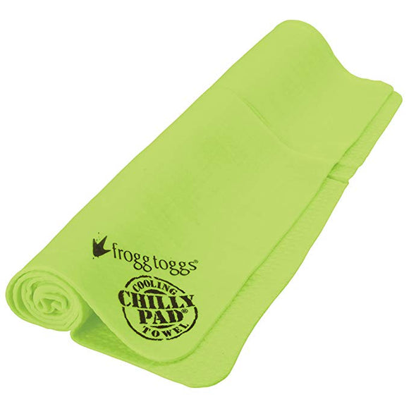 Frogg Toggs Chilly Pad Cooling Towel HiVis Lime Green