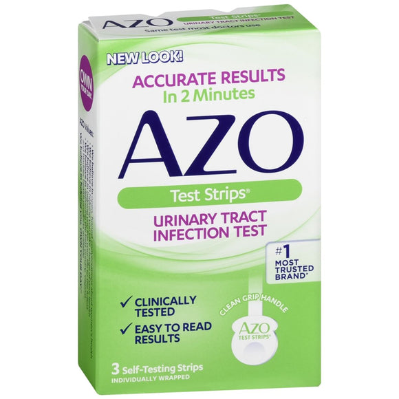 AZO Urinary Tract Infection Test Strips - 3 EA