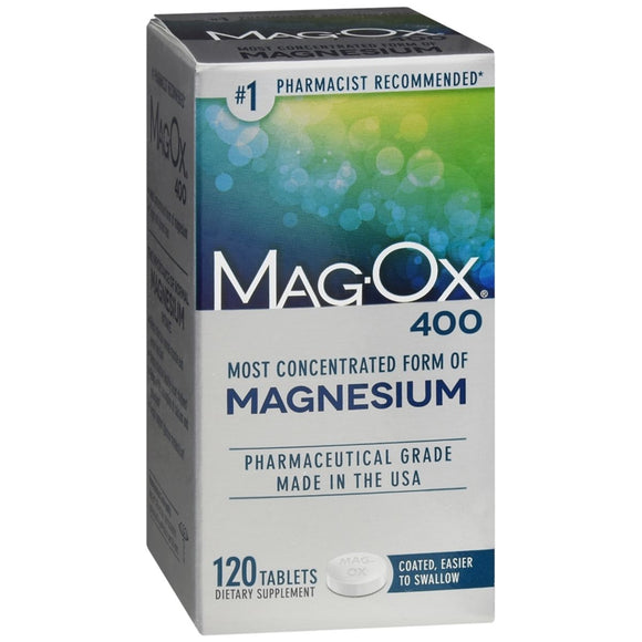 MagOx 400 Magnesium Tablets - 120 TB