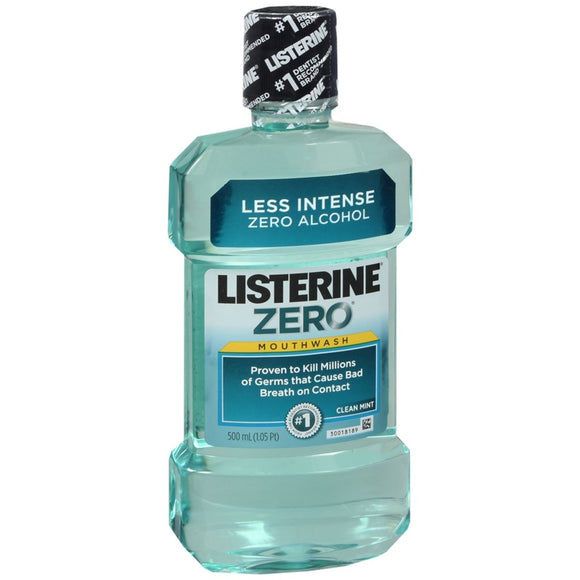 Listerine Zero Mouthwash Clean Mint - 500 ML