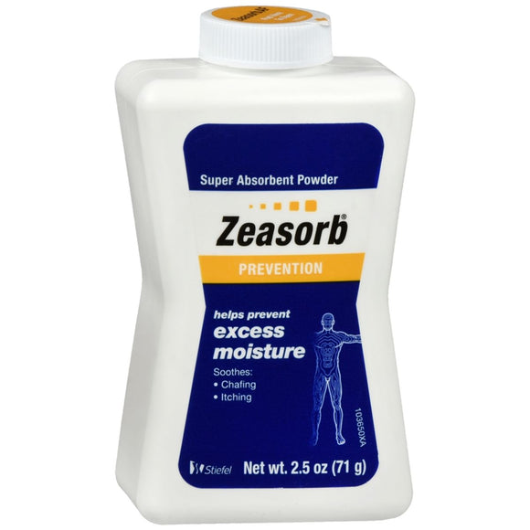 Zeasorb Super Absorbent Powder - 2.5 OZ