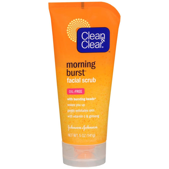 CLEAN & CLEAR Morning Burst Facial Scrub Oil-Free - 5 OZ