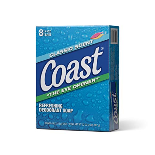 COAST BATH 8-BAR - CLASSIC SCENT 4.0OZ