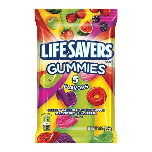 Wrigley Life Savers 5 Flavor Gummies, 7 oz