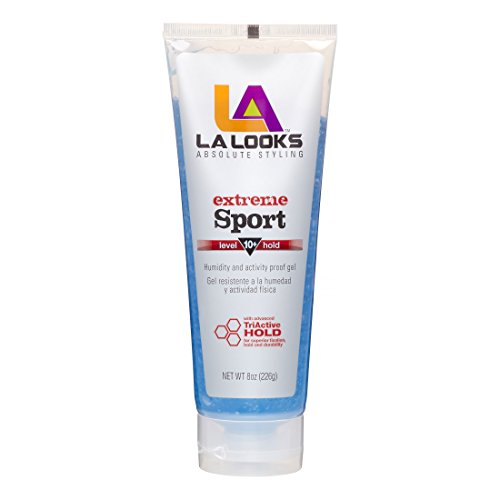 NEW ITEM NUMBER & PACKAGING LA LOOKS STYLING GEL 8OZ - EXTREME SPORT (LEVEL 10+ HOLD)