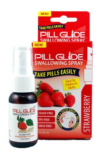 Pill Glide Spray - Strawberry Flavor 1oz