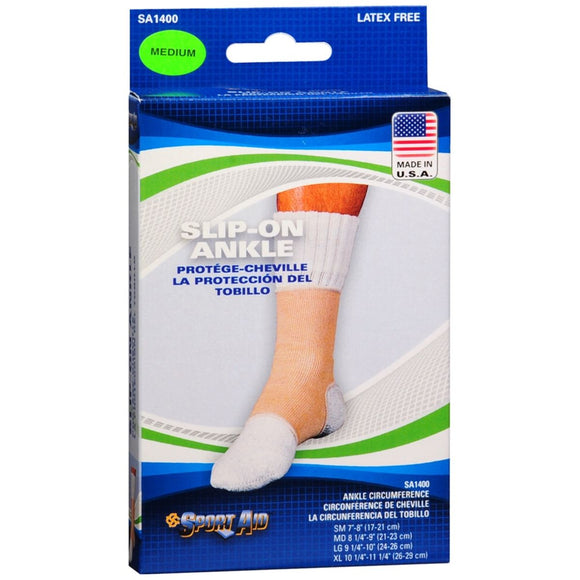 Sport Aid Slip-On Ankle Support MD - 1 EA