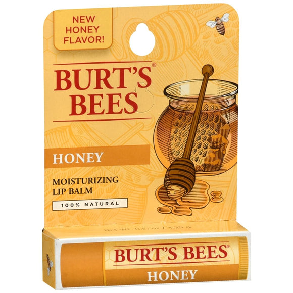 Burt's Bees Moisturizing Lip Balm Honey - 0.15 OZ