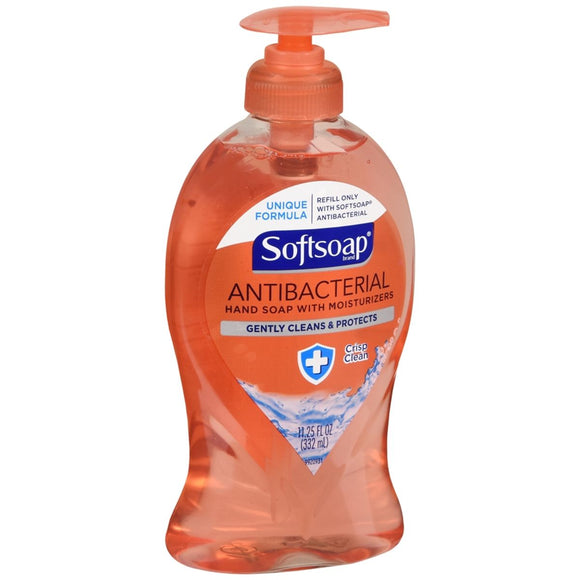 Softsoap Antibacterial Hand Soap With Moisturizers Crisp Clean - 11.25 OZ