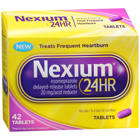 Nexium 24HR Acid Reducer Tablets - 42 TB