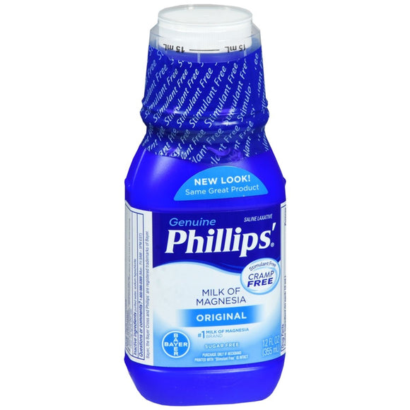 Phillips' Milk of Magnesia Liquid Original - 12 OZ