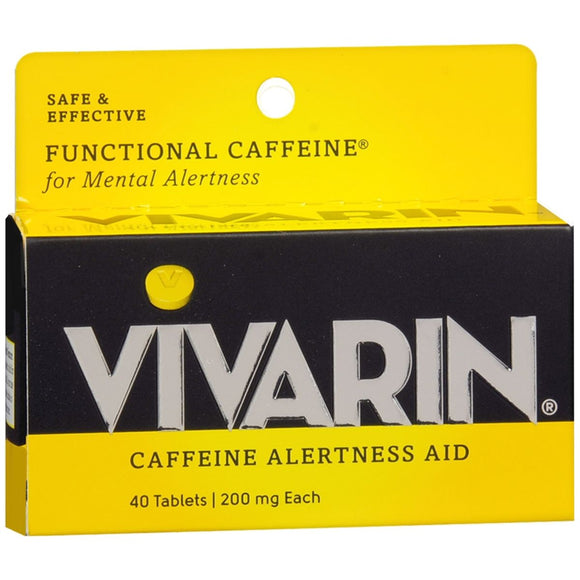 Vivarin Caffeine Alertness Aid Tablets - 40 TB