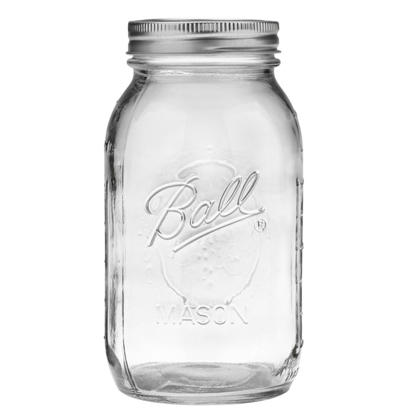 Ball Regular Mouth 32-Ounces Mason Jar