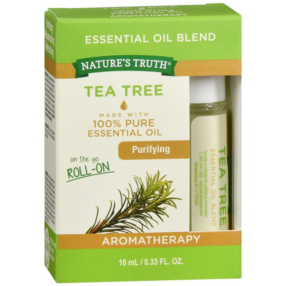 Nature's Truth Essential Oil Blend On the Go Roll-On Tea Tree 10 ML