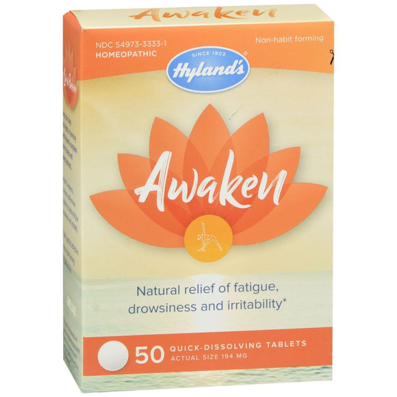 Hyland's Awaken Quick Dissolving Tablets - 50 TB