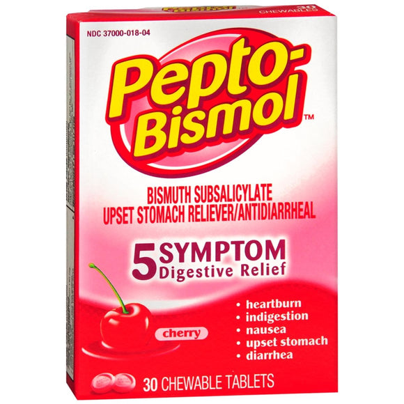 Pepto-Bismol Chewable Tablets Cherry - 30 TB