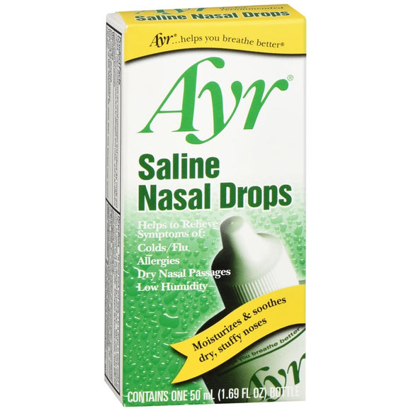 Ayr Saline Nasal Drops - 50 ML