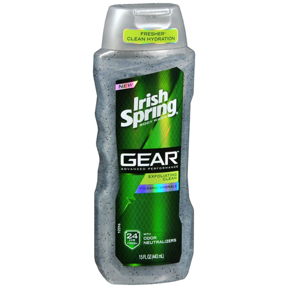 Irish Spring Body Wash Gear - 18 OZ