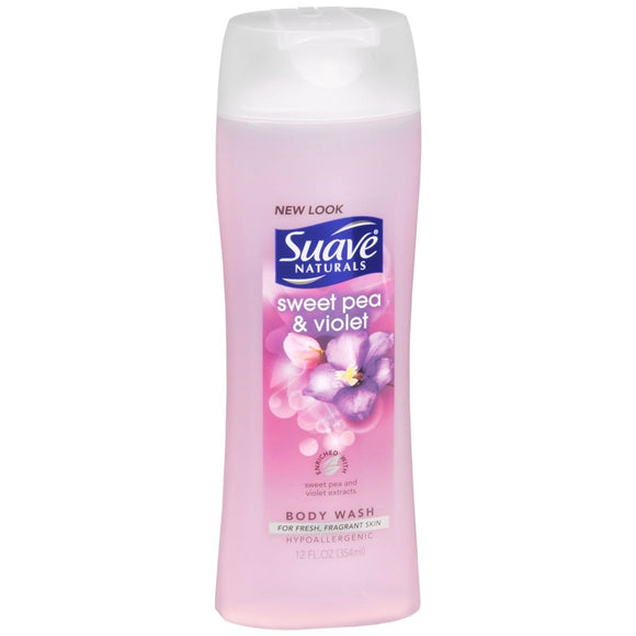 Suave Naturals Body Wash Sweet Pea & Violet - 15 OZ