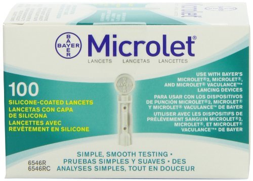 Microlet Lancets 100 EA